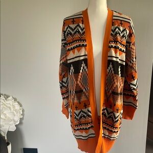 Serra Long Cardigan Size M New